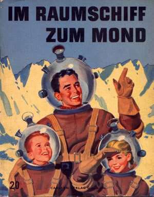 Kinderbuch Im Raumschiff zum Mond